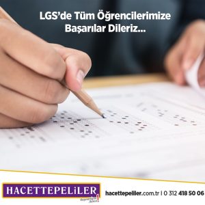 LGS'de Başarılar